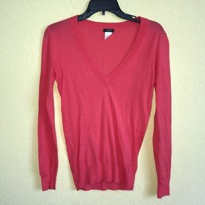J.Crew V Neck Long Sleeve Shirt AB